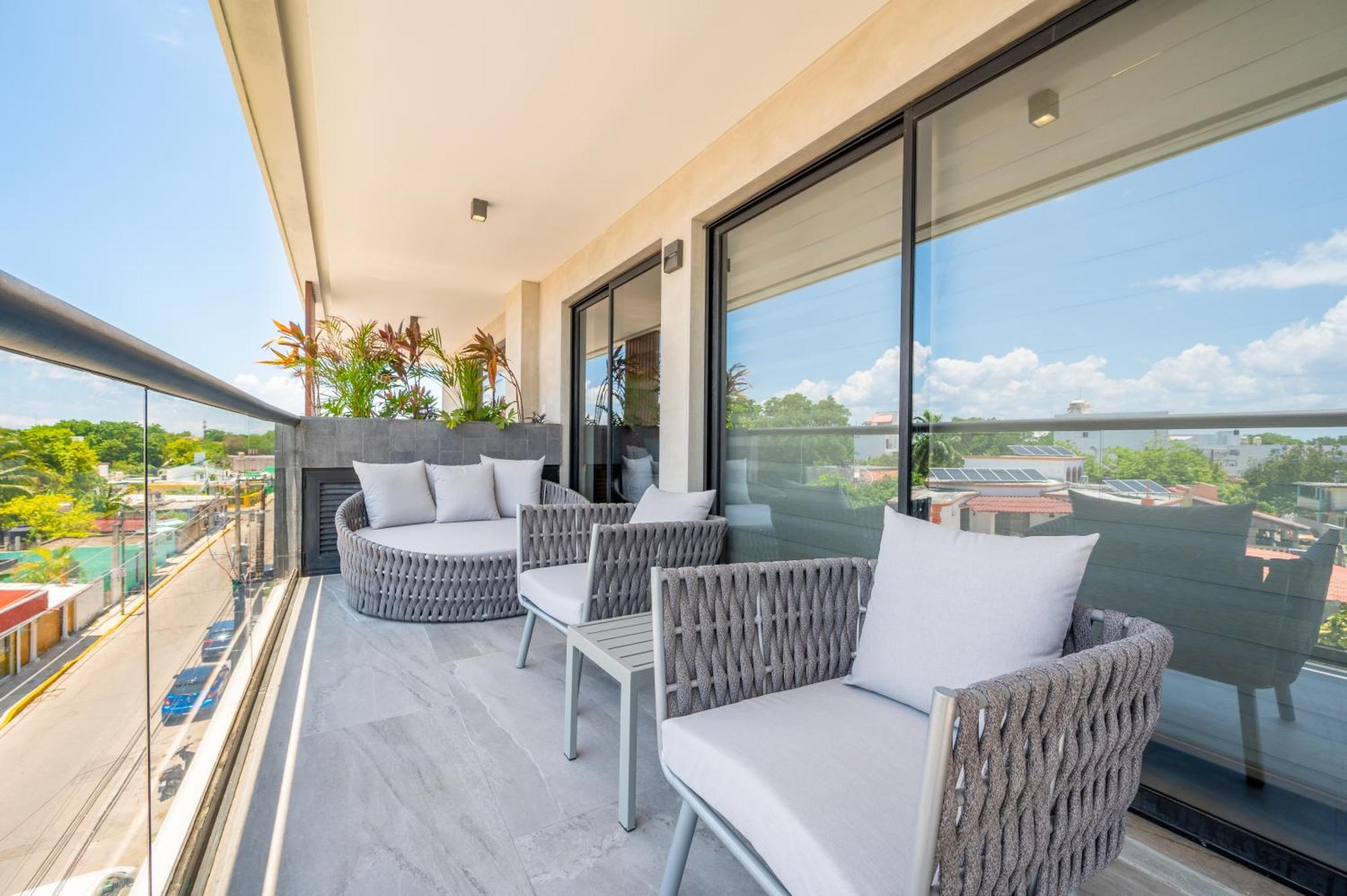 Kippal - Modern Oasis - Aparthotel Cozumel Eksteriør billede