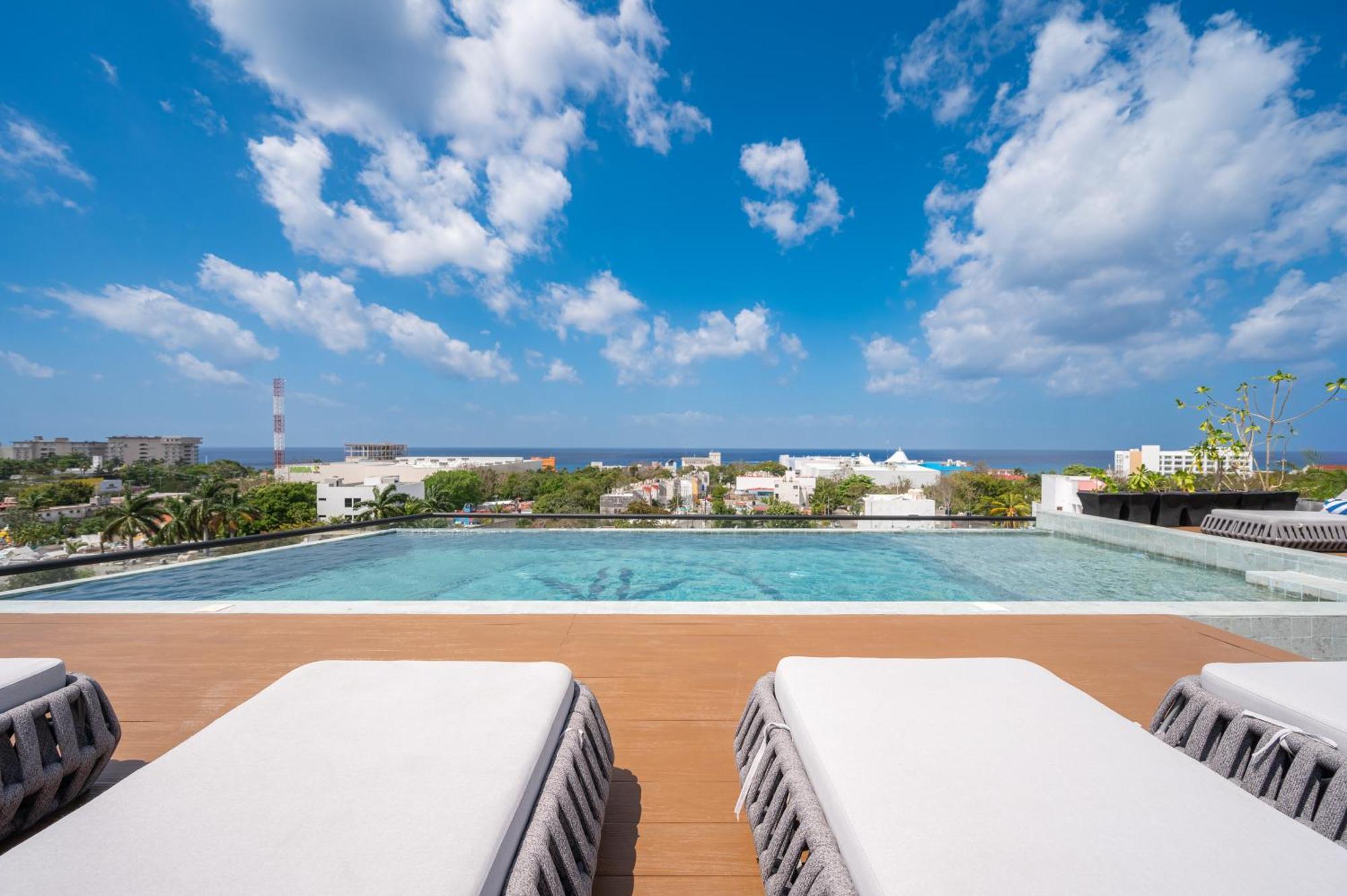 Kippal - Modern Oasis - Aparthotel Cozumel Eksteriør billede